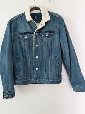 Gap Men’s Fleece Lined Denim Jacket